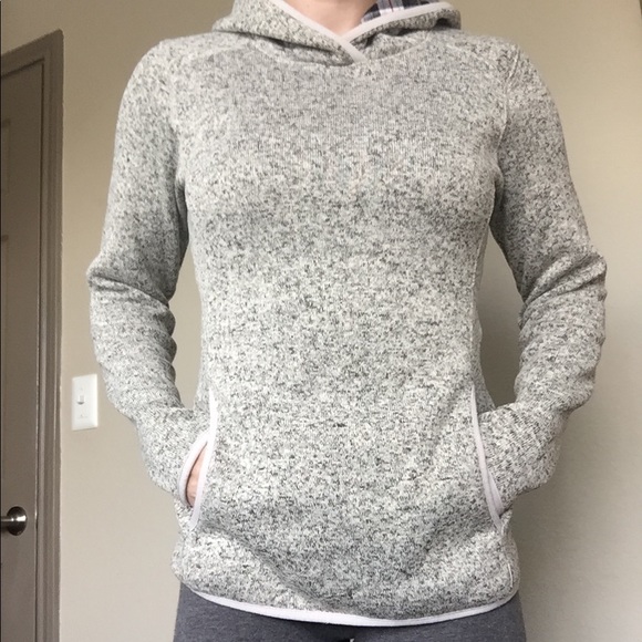 Eddie Bauer Grey Pullover with Hood - Picture 4 of 4